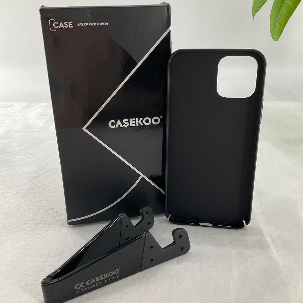 CASEKOO Case For iPhone 12 / 12 Pro , Black